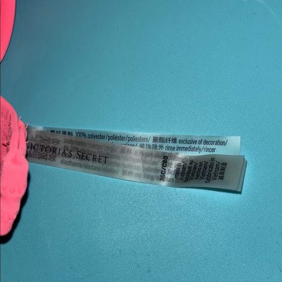 Victoria’s Secret Bombshell Add-2-cups Push-Up Swim Top Sz36C - Picture 3 of 4